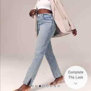 90s Straight Ultra High Rise Abercrombie & Fitch Jeans